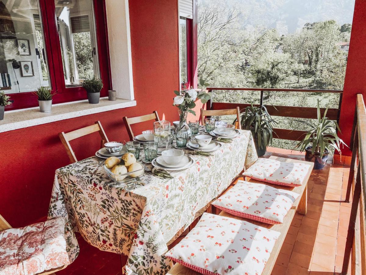 Bella Kalma, acogedora casa con parking, jardin y wifi Guest House Llanes Bagian luar foto